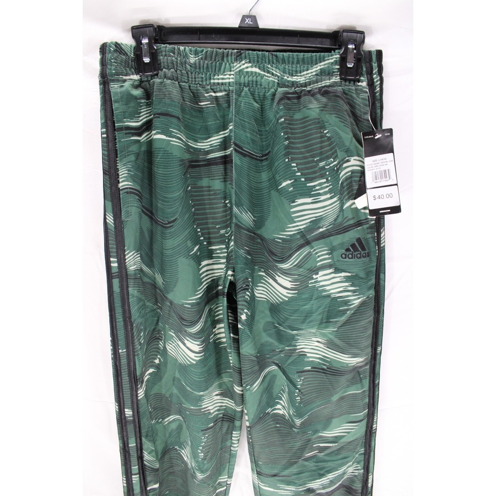 Adidas Sweatpants AK0202 AG20 Boys Large Green Oxide MSRP $40